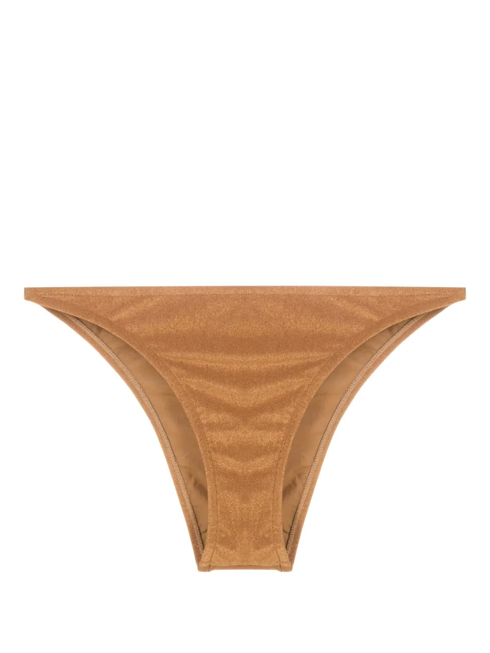 Textured Low-Rise Bikini Bottoms