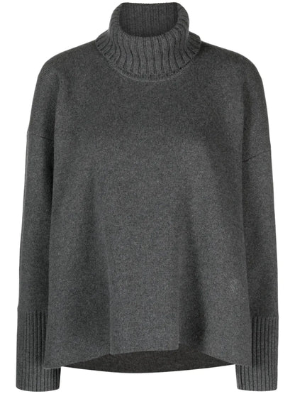 Roll-Neck Cashmere-Blend Jumper