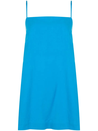 Draped Spaghetti-Strap Tunic