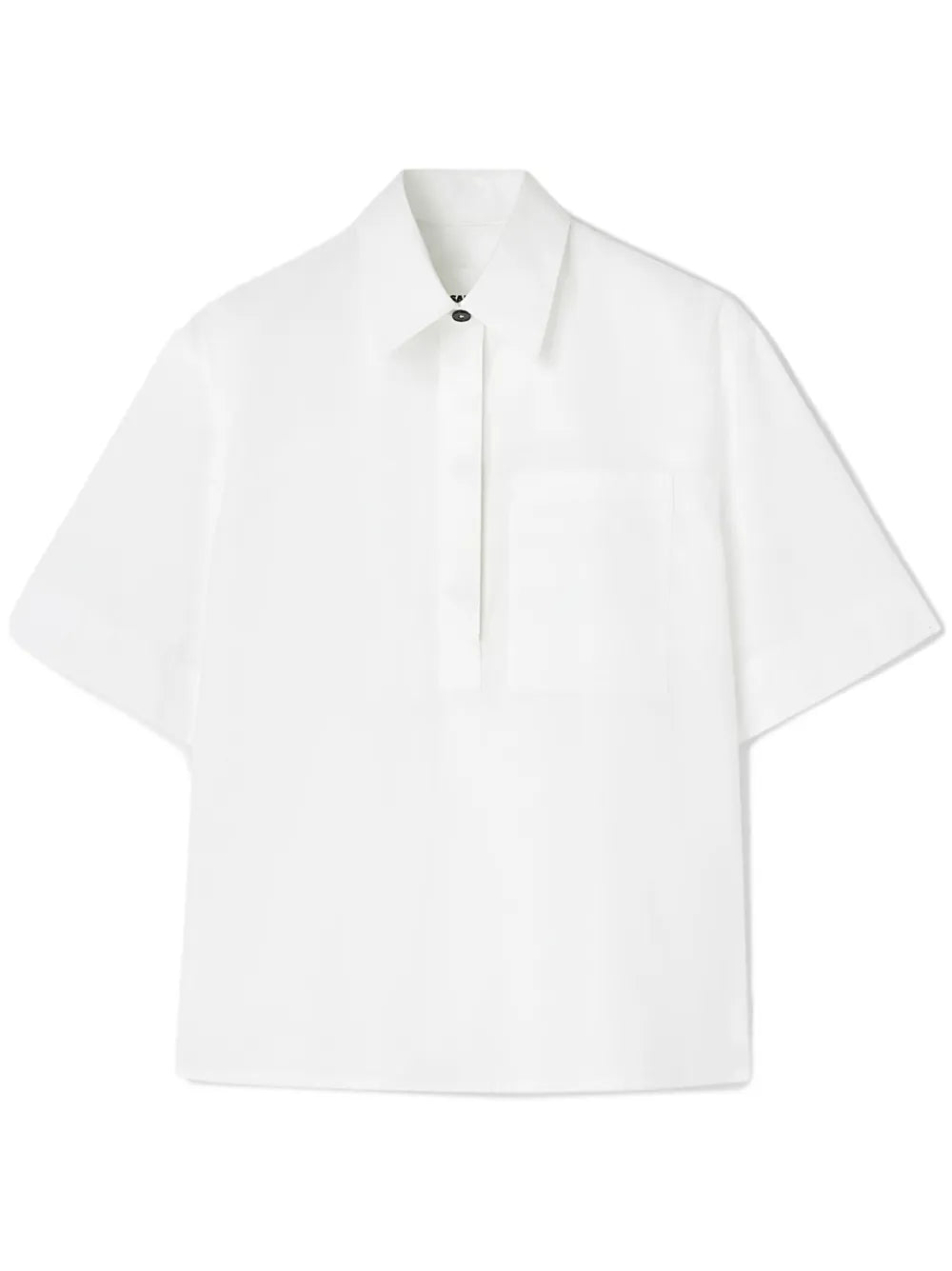 Half-Sleeve Cotton Polo Shirt