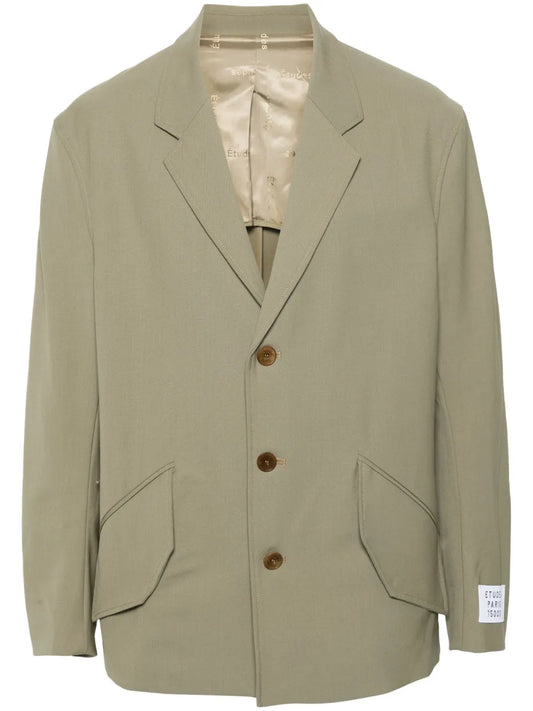 Icarus Suiting Virgin Wool Blazer