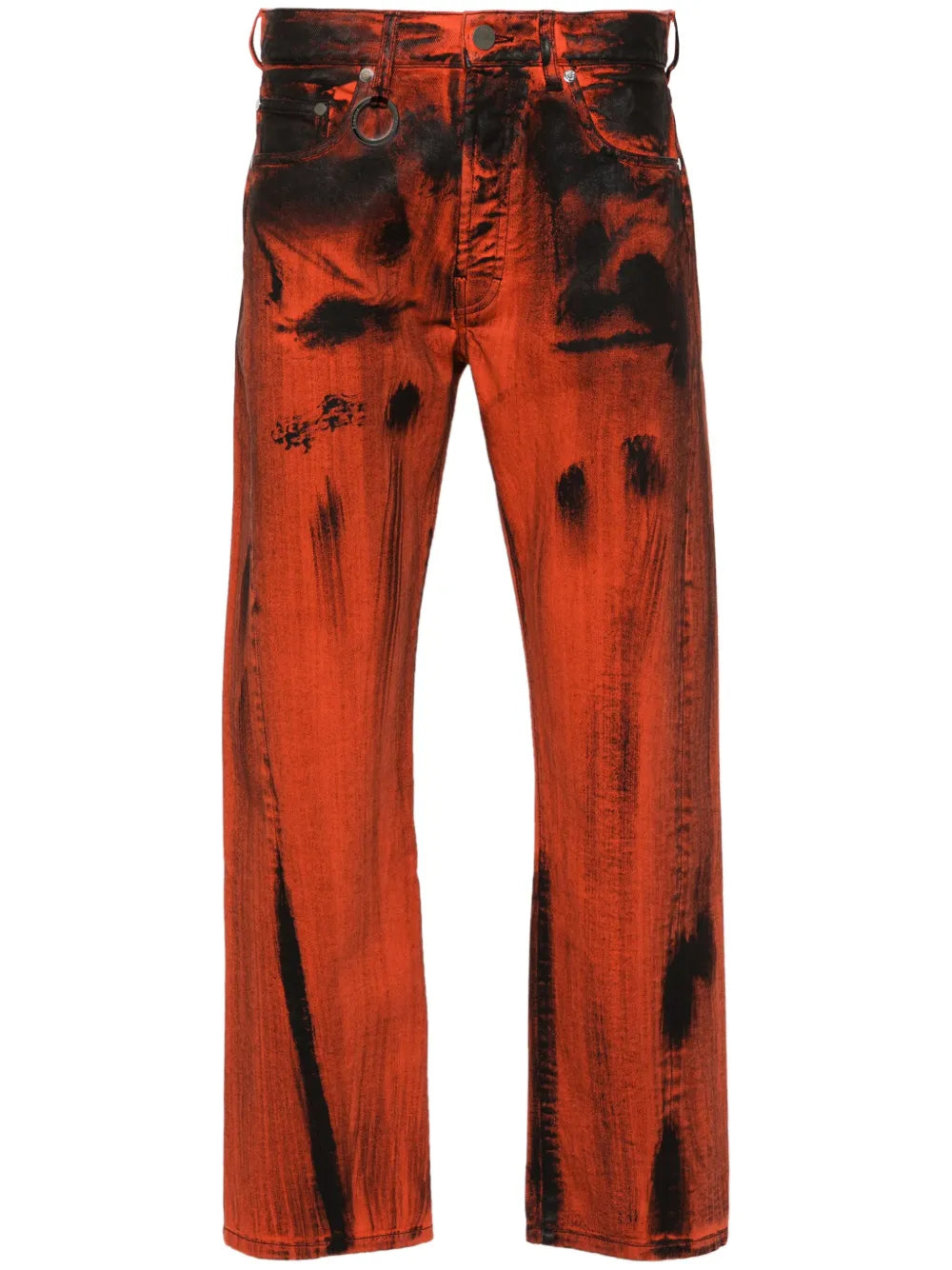 District Dyed Wide-Leg Jeans