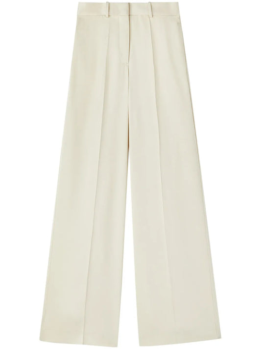 Wide-Leg Tailored Trousers