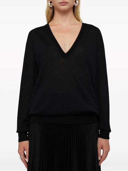 V-Neck Cashmere Top