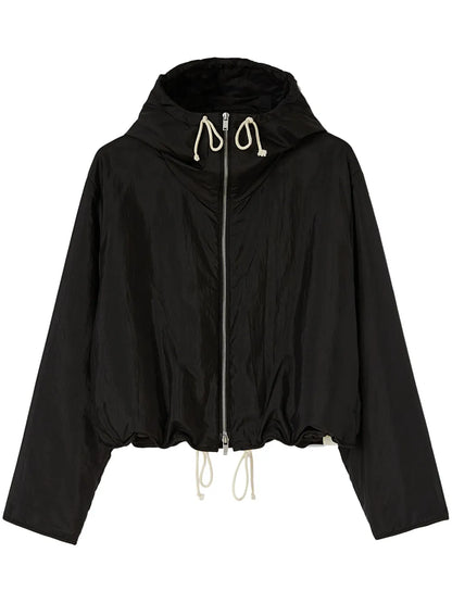 Zip-Up Hooded Jacket