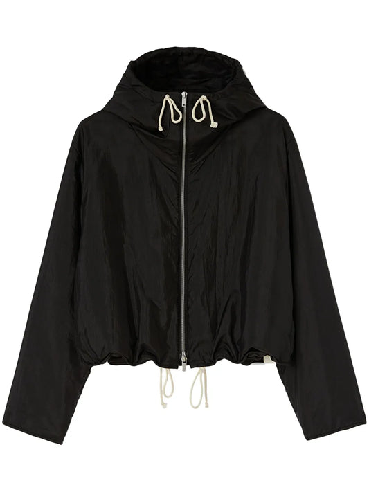 Zip-Up Hooded Jacket