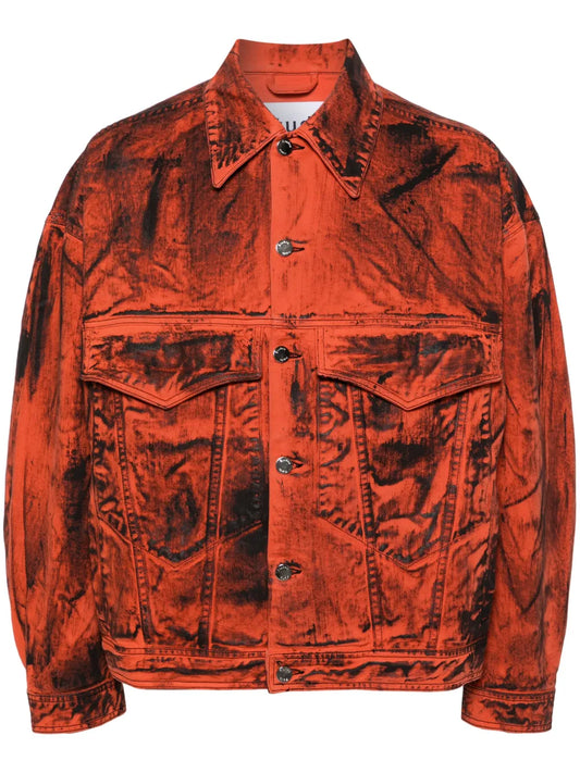 Shadow Denim Paint Jacket
