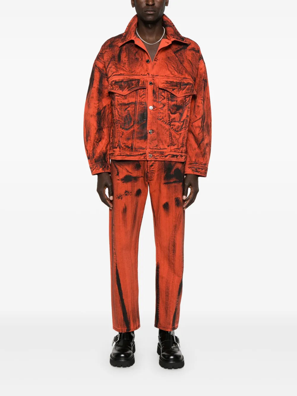 Shadow Denim Paint Jacket