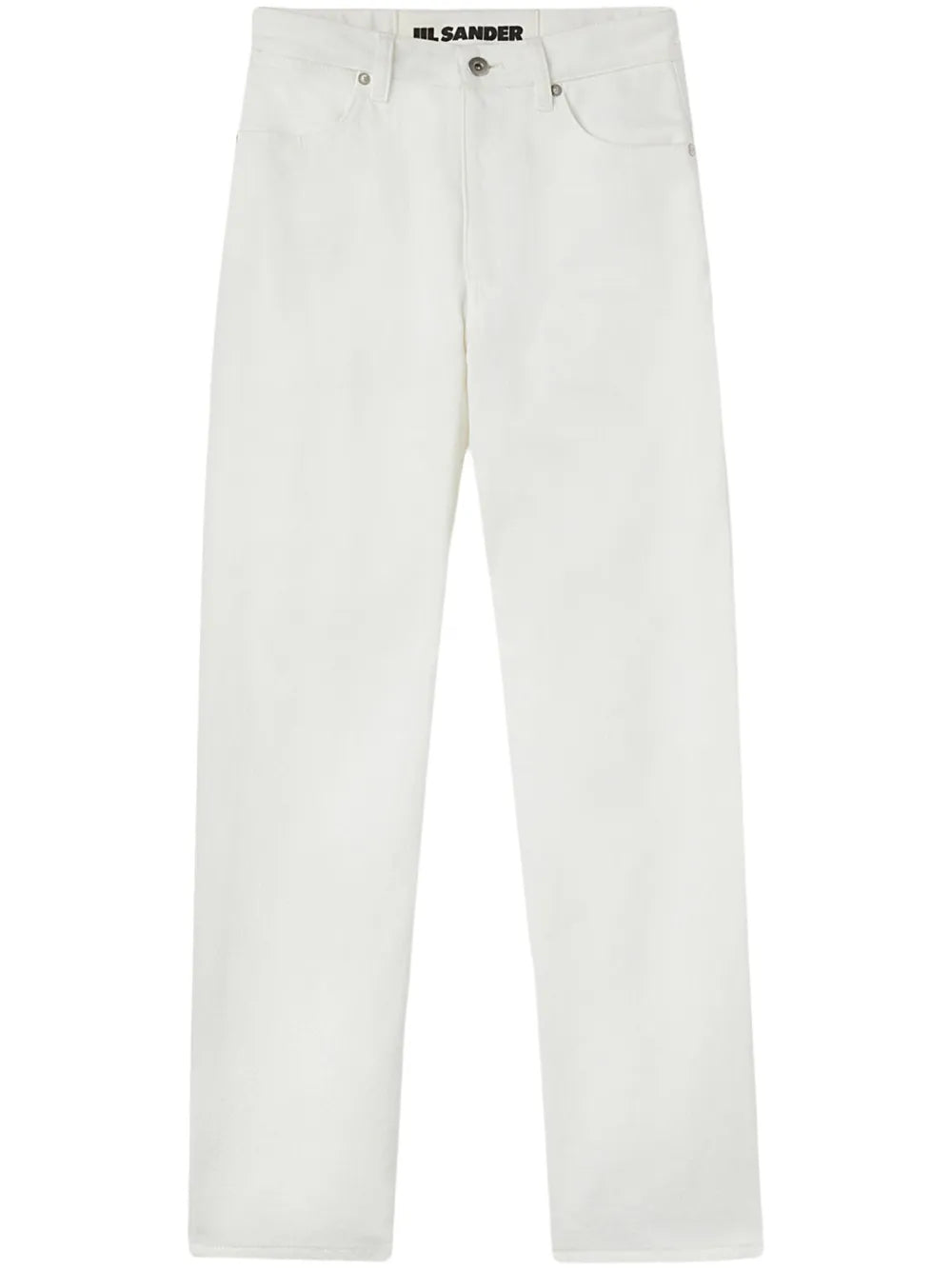 Cropped Straight-Leg Jeans