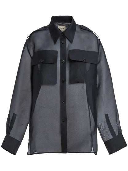 The Missa Semi-Sheer Shirt