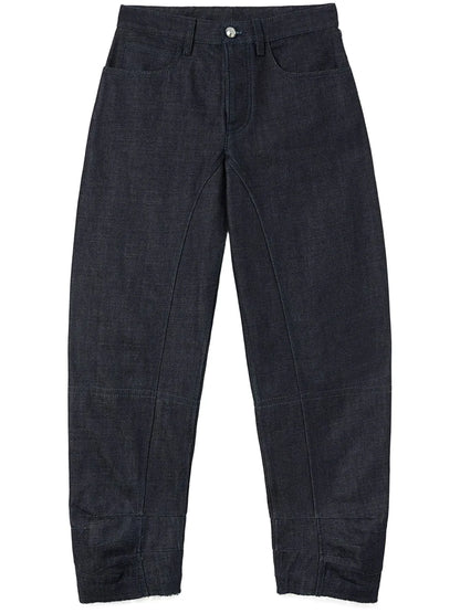 Cropped Tapered Jeans