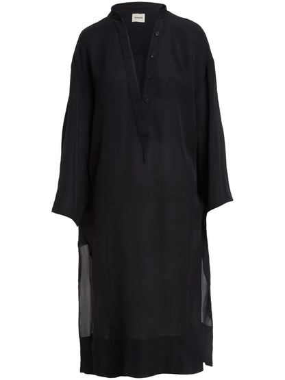 The Brom Silk Shirtdress