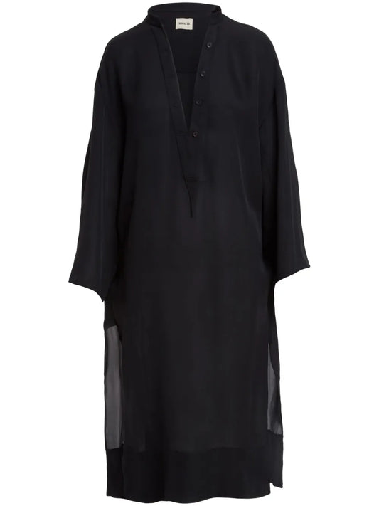 The Brom Silk Shirtdress