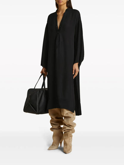 The Brom Silk Shirtdress