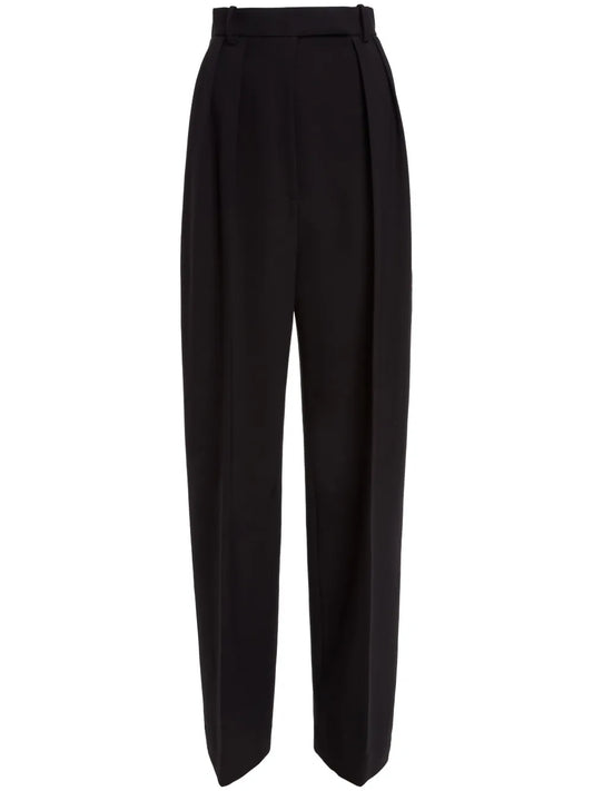 Cessie Pleated High-Waisted Trousers