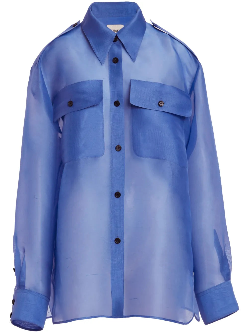 The Missa Silk-Organza Shirt