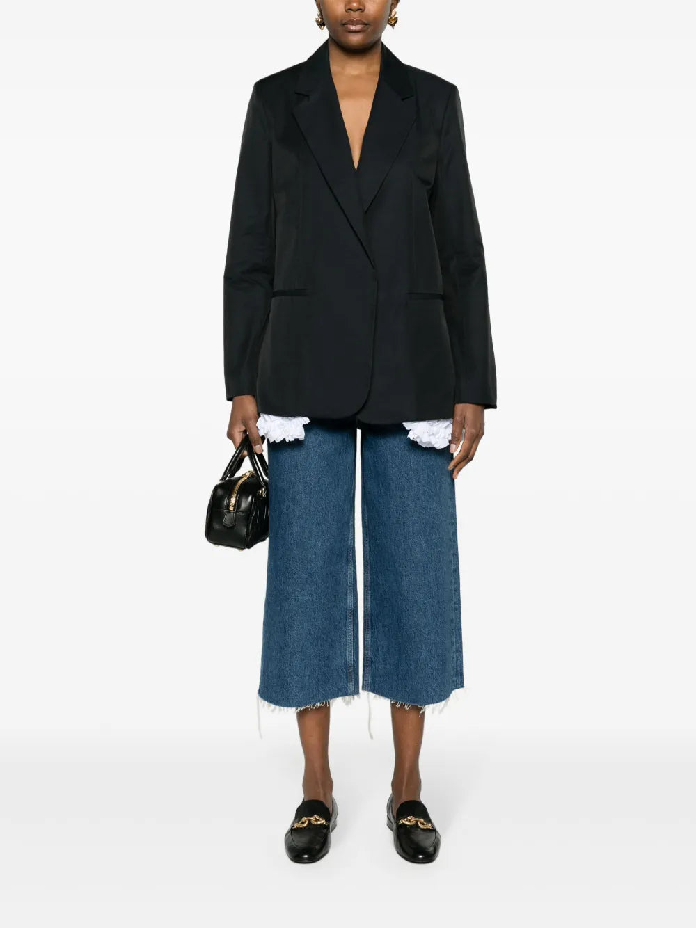 Bibi Single-Breasted Blazer