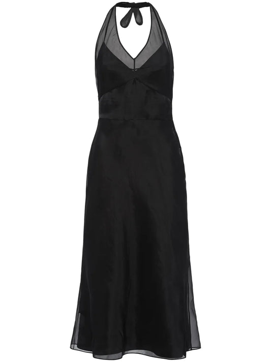 Re-Edition 1995 Organza Halterneck Dress