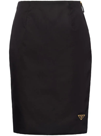 Re-Nylon Pencil Skirt