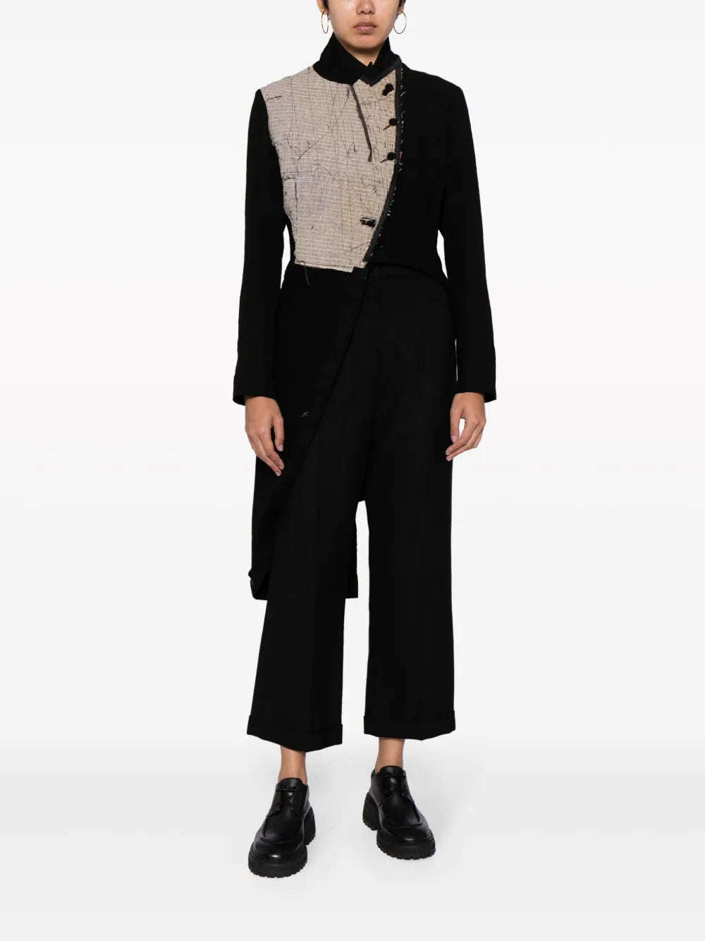 Asymmetric Wool Jacket