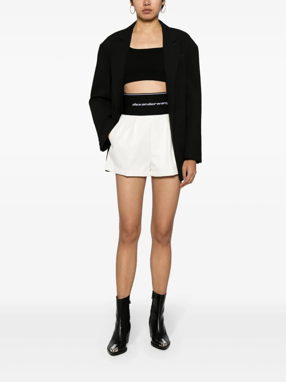 Logo-Waistband Safari Shorts