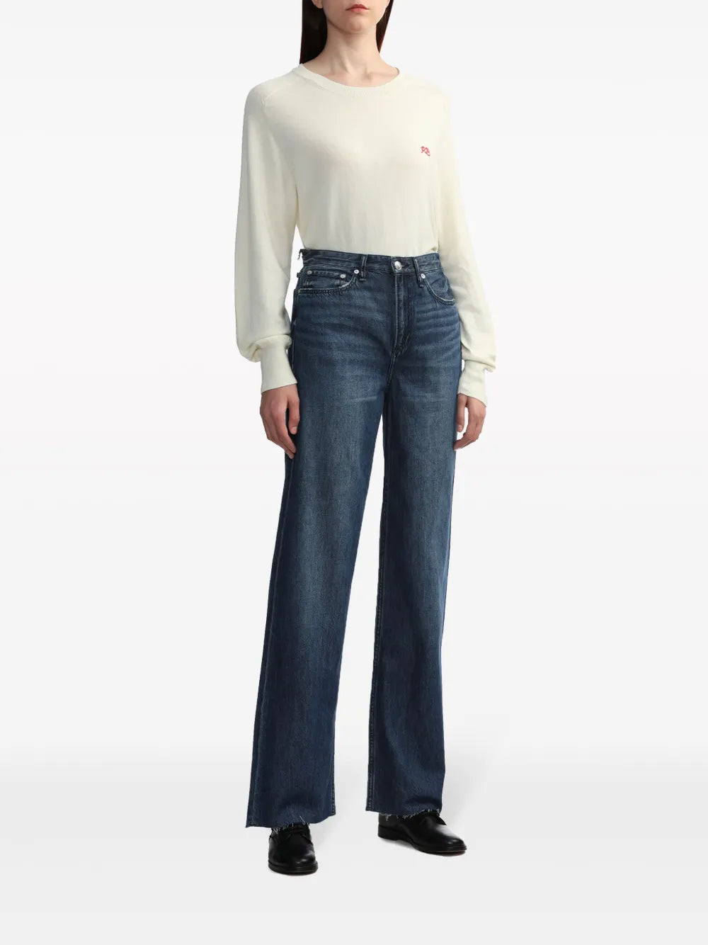 Featherweight Logan Wide-Leg Jeans