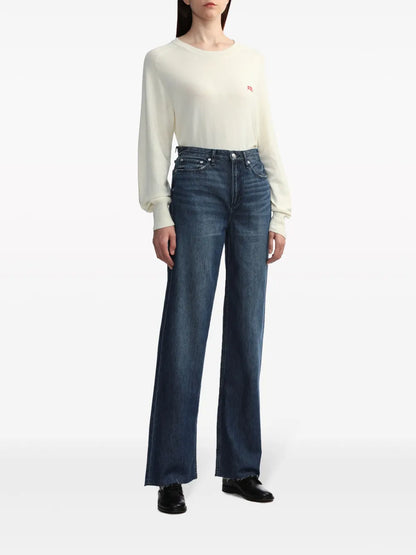 Featherweight Logan Wide-Leg Jeans