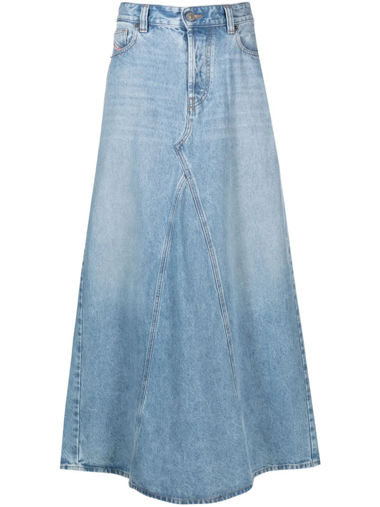 Denim Maxi Skirt
