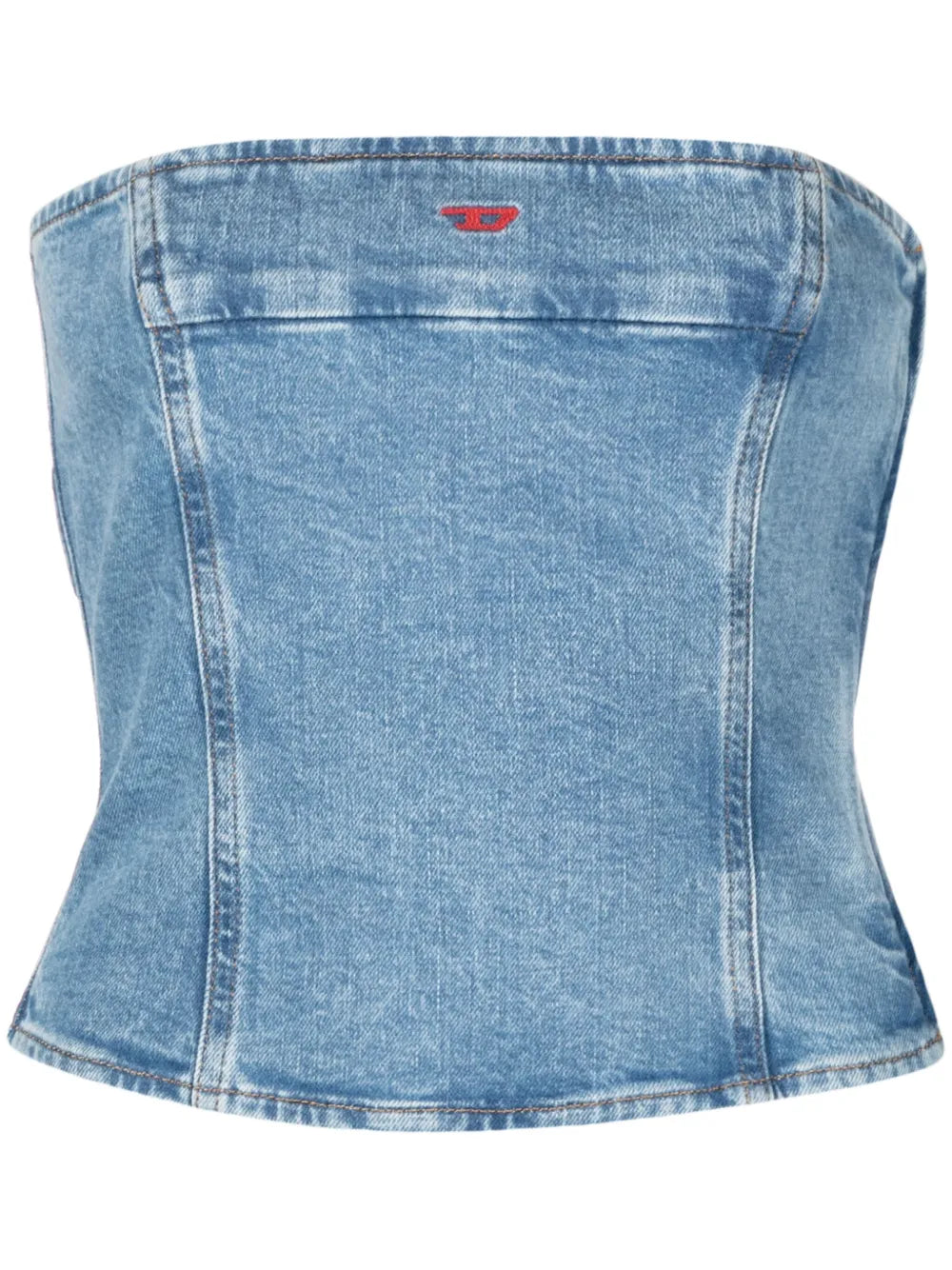 De-Ville Denim Bustier Top