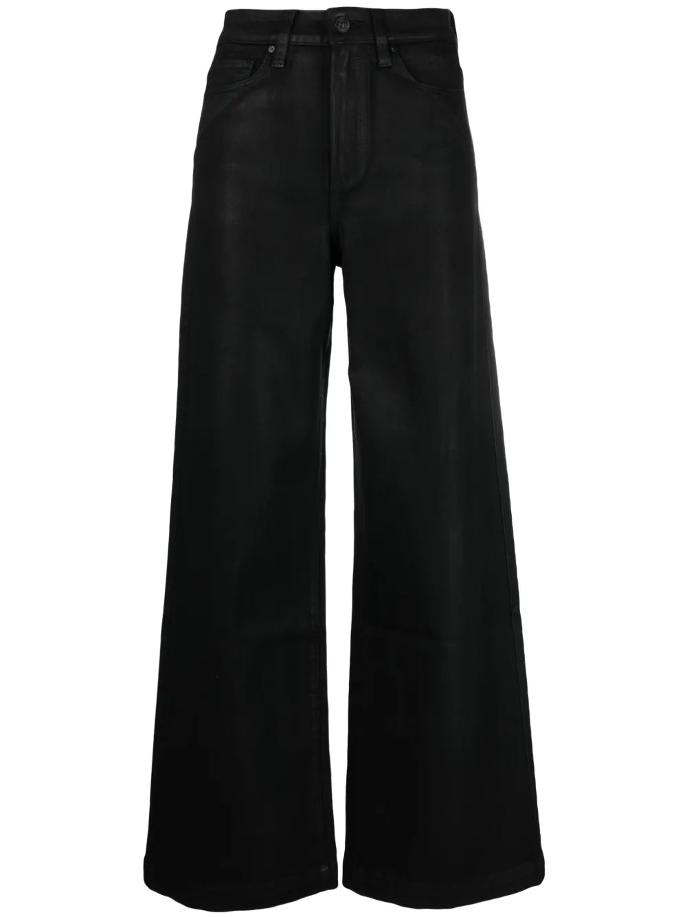 High-Waisted Wide-Leg Trousers