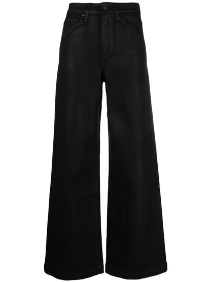 High-Waisted Wide-Leg Trousers