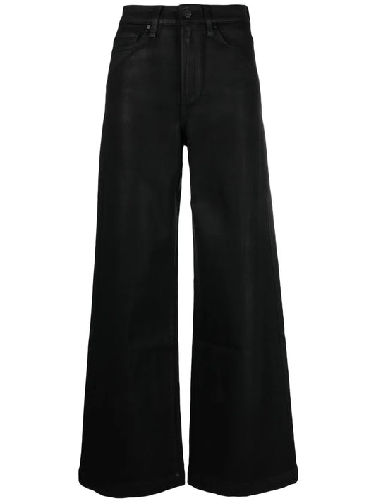 High-Waisted Wide-Leg Trousers
