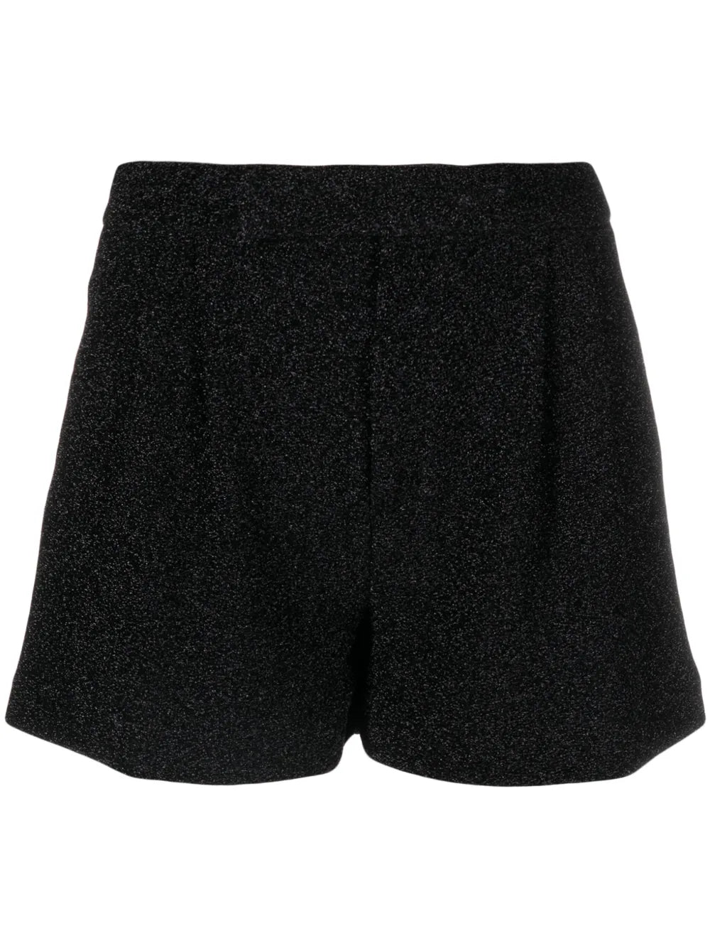 Lurex-Embellished Short Shorts