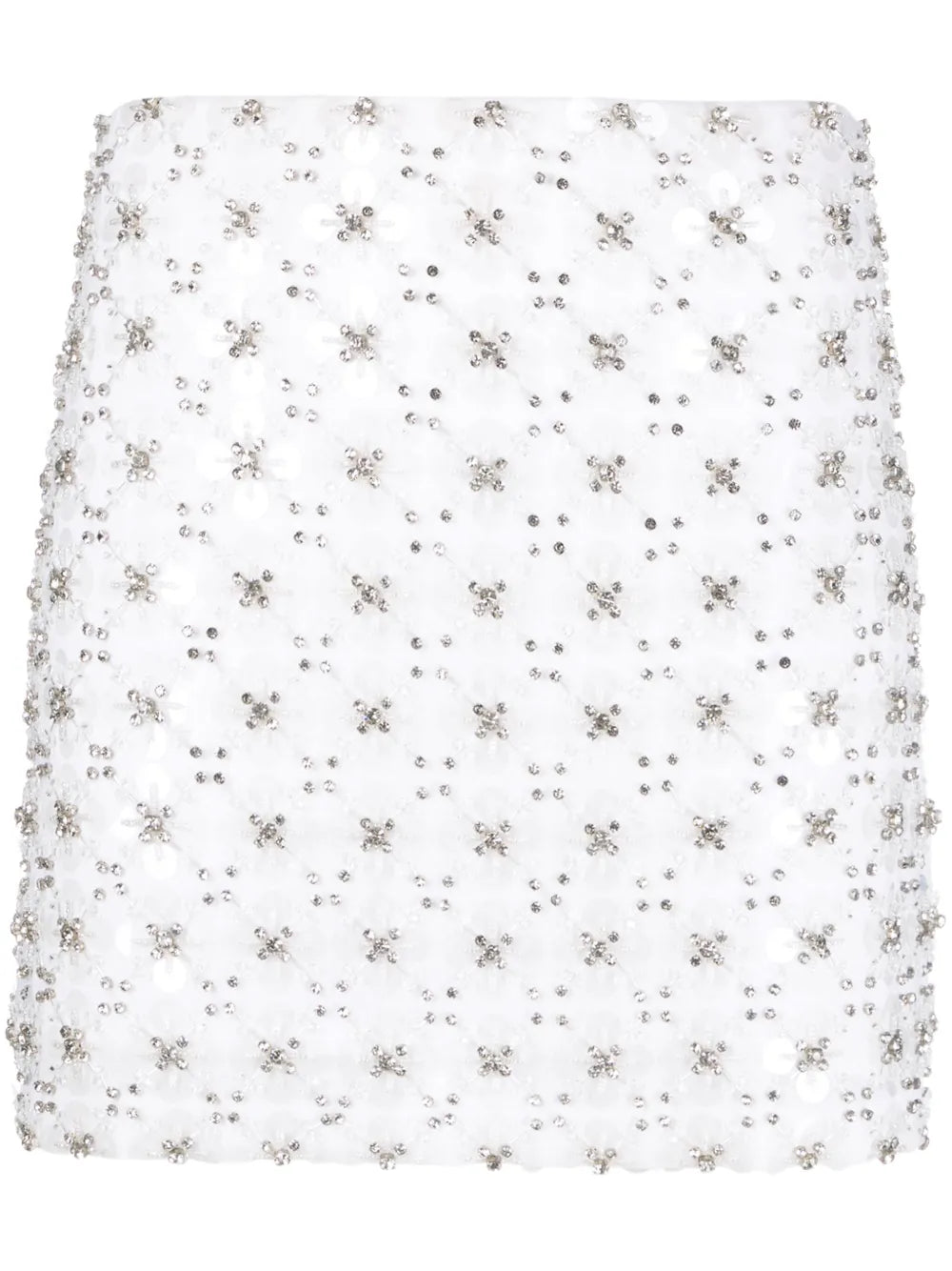 Sequined A-Line Miniskirt