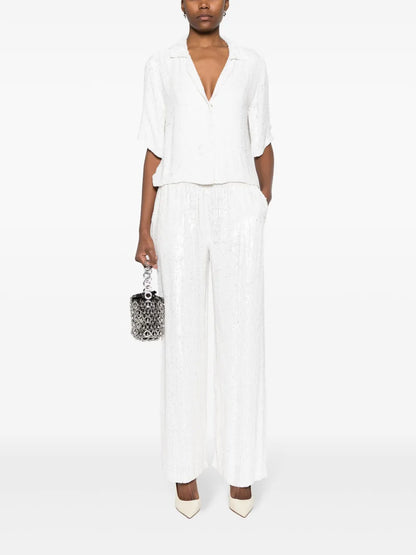 Glare Sequinned Trousers