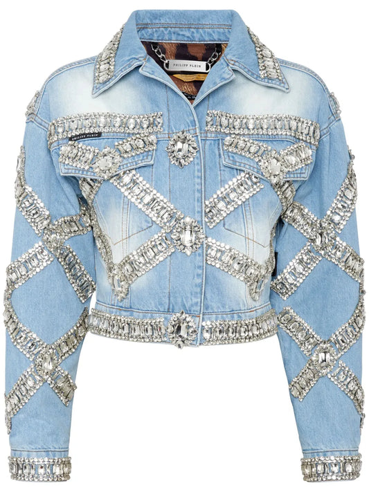 Cropped Brooch Jacket
