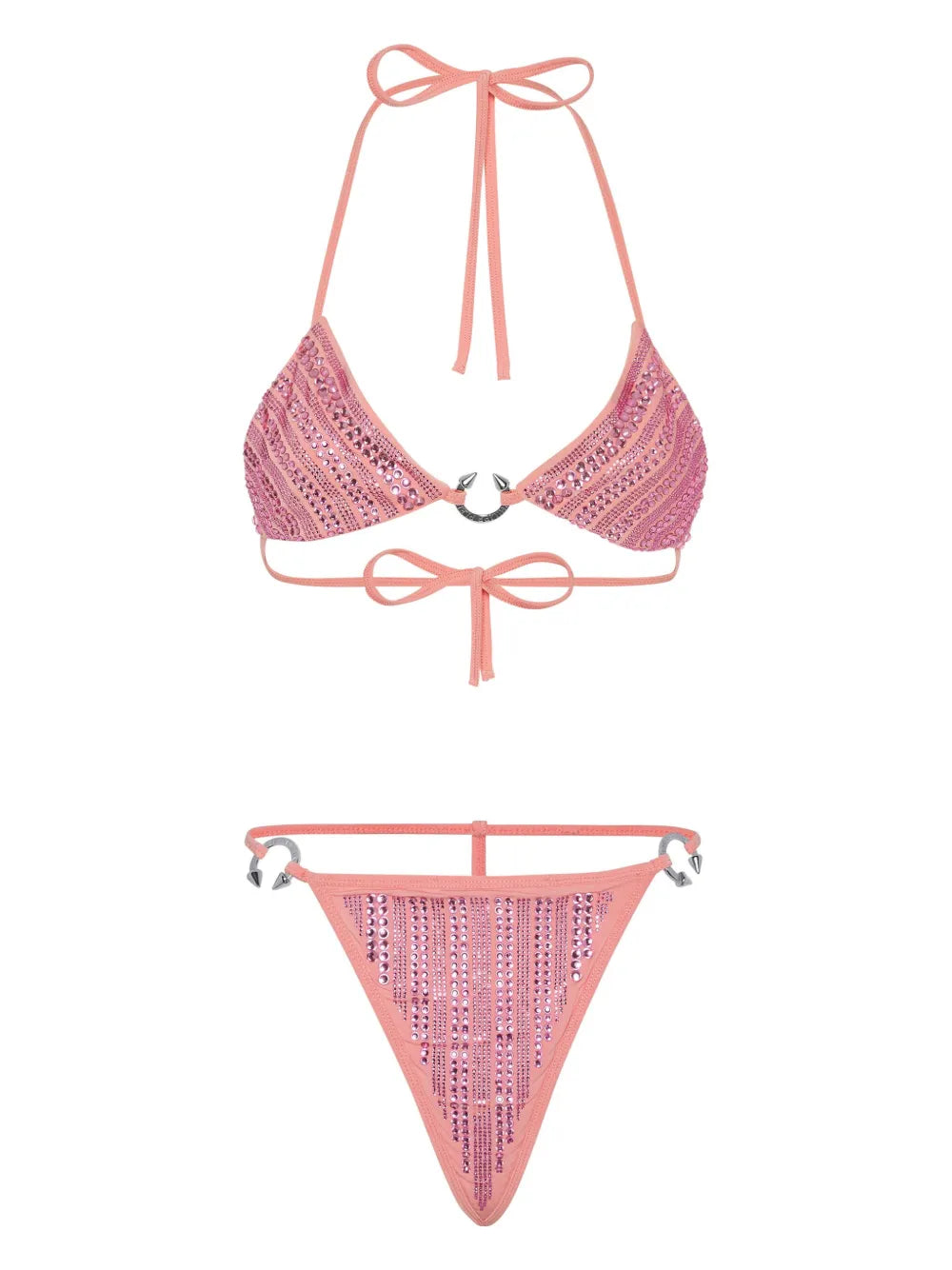 Crystal-Embellished Bikini