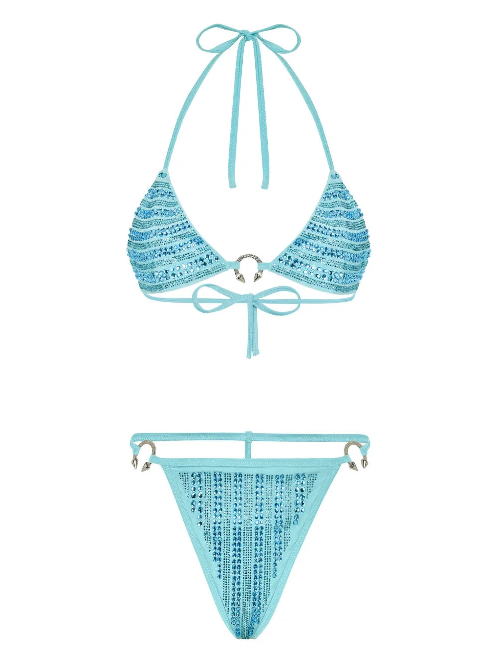 Crystal-Embellished Bikini