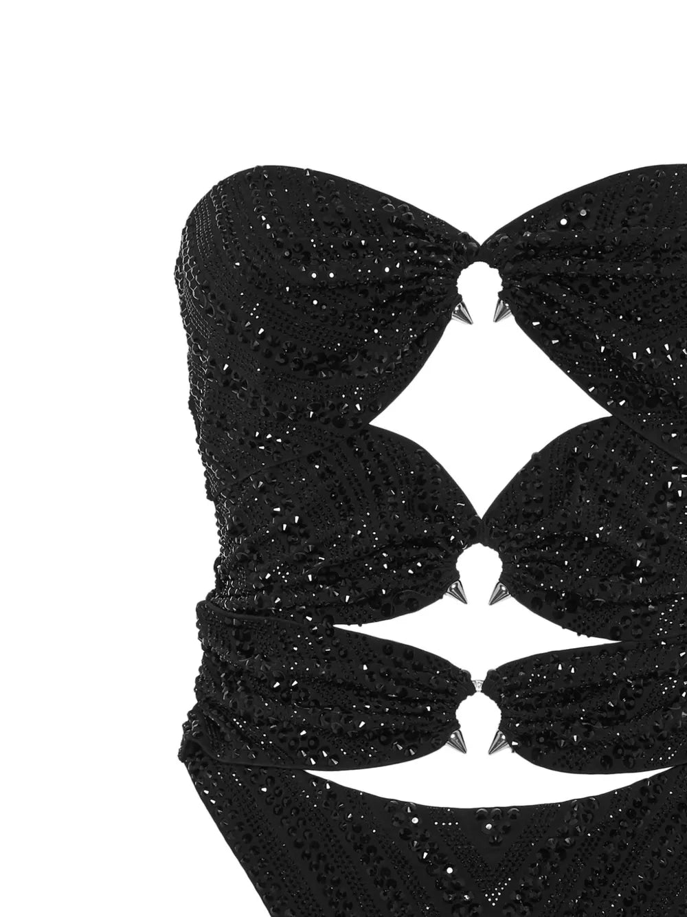 Crystal-Embellished Swimsuit