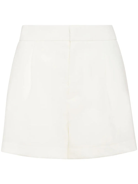 Logo-Plaque Satin Shorts