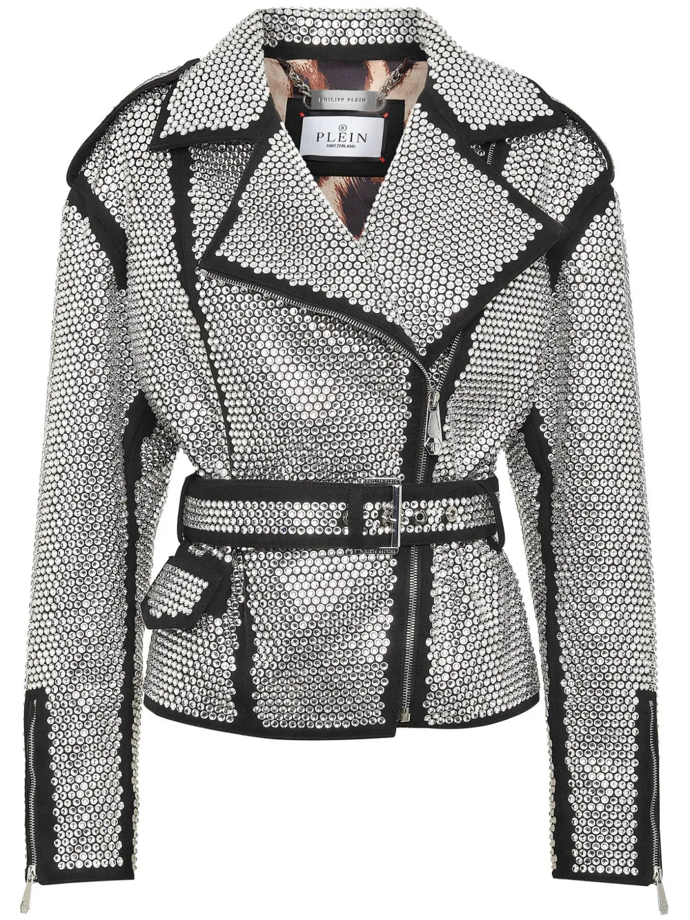 Crystal-Embellished Jacket
