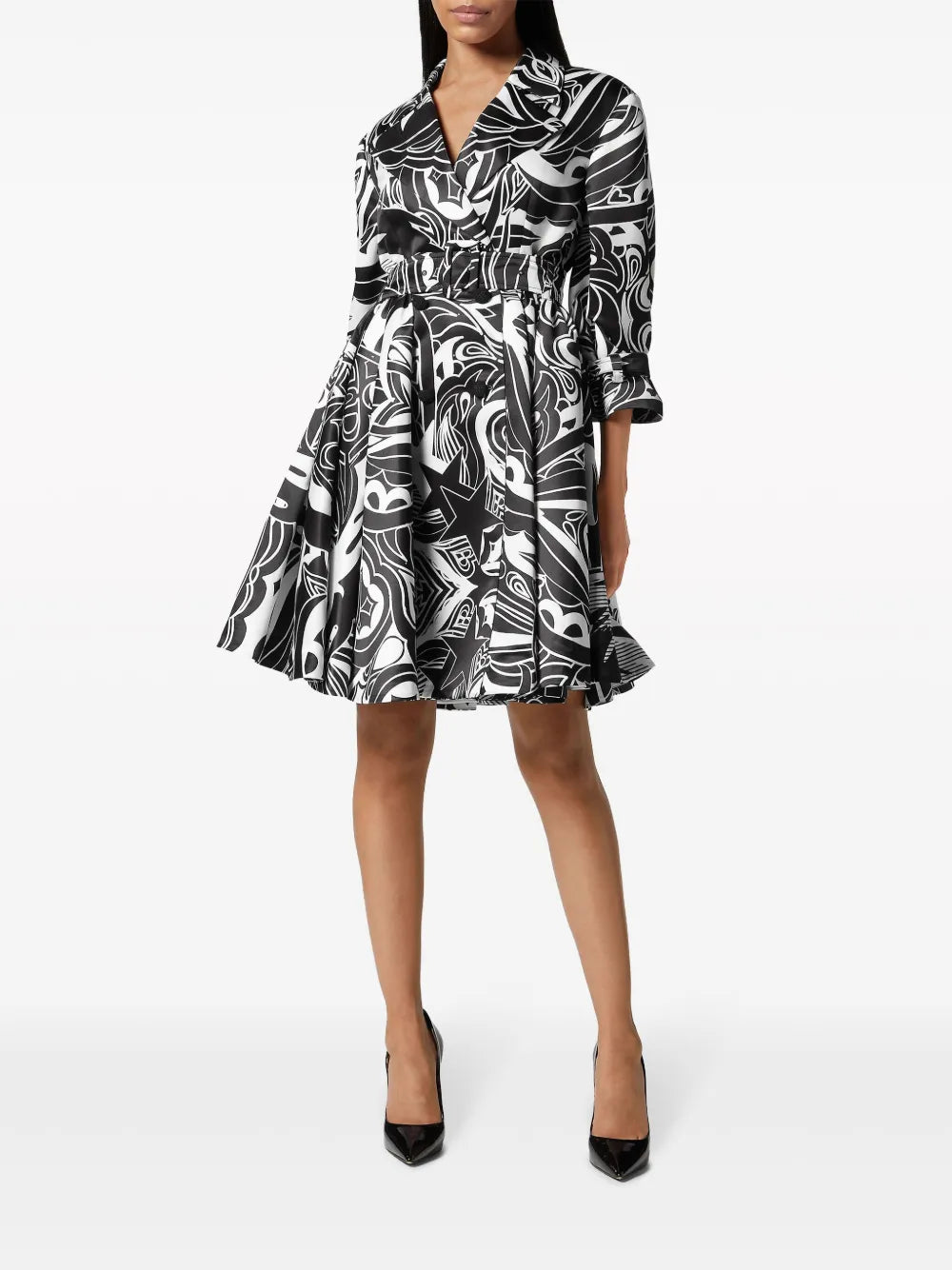 Tribal Circus Trench Coat