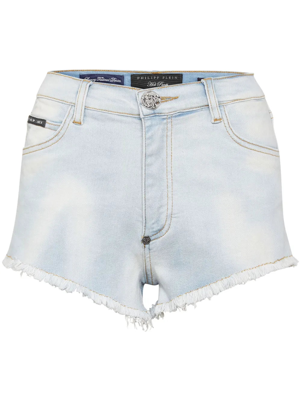 Logo-Appliqué Denim Shorts