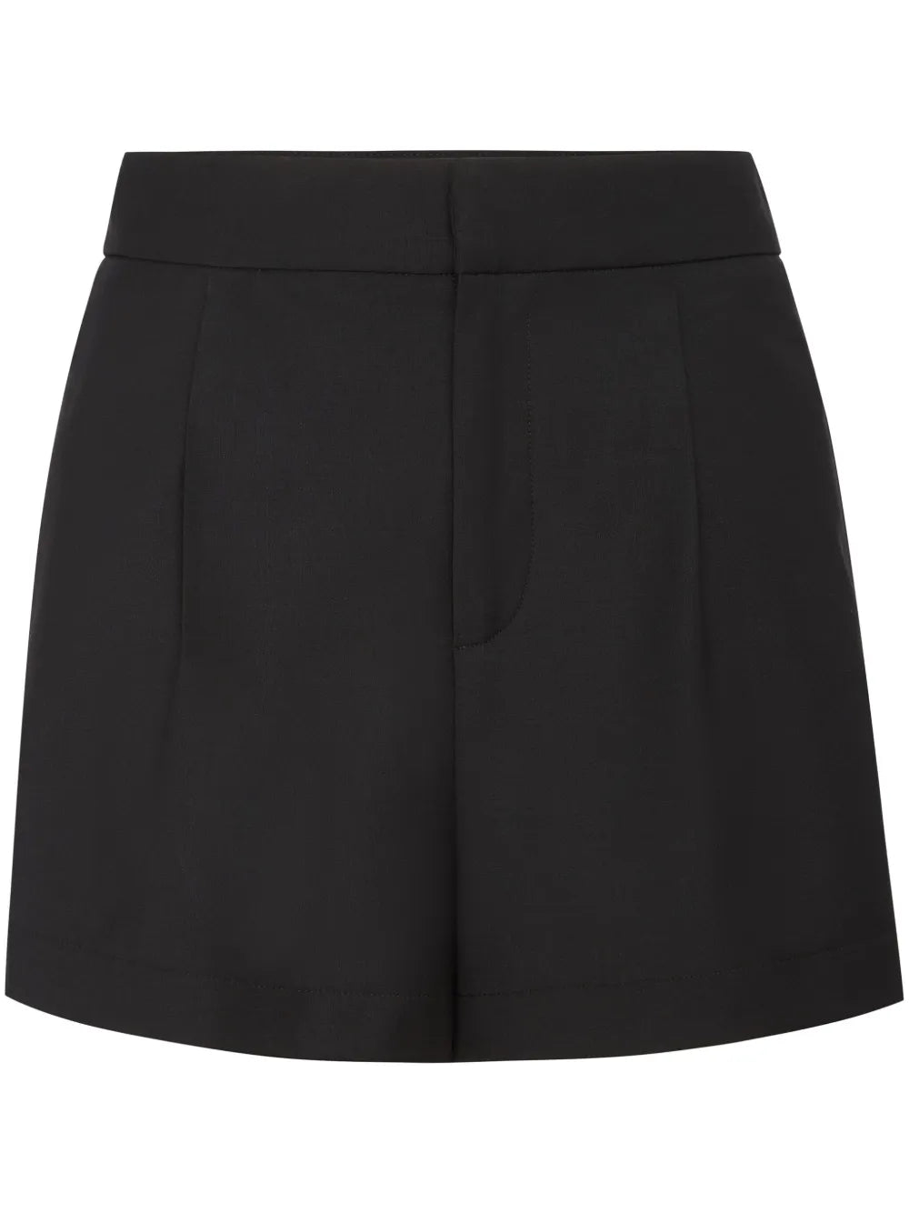 Logo-Plaque Satin Shorts