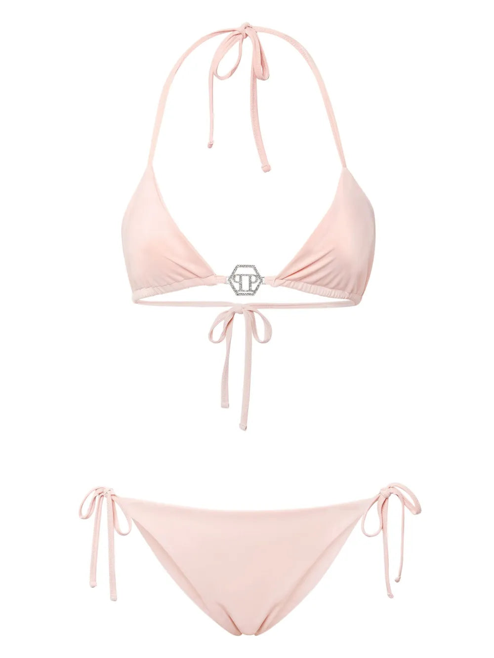 Logo-Plaque Bikini Set