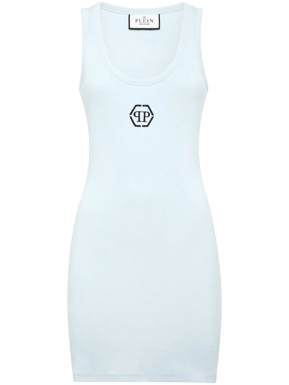 Pp Hexagon-Embroidered Tank Dress
