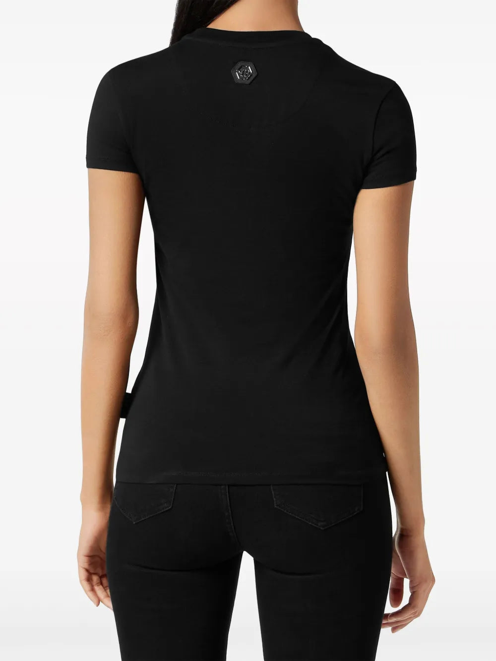 Crystal-Embellished Logo-Print T-Shirt