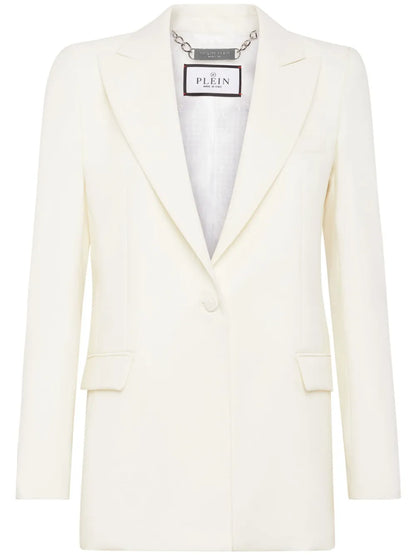 Skull Stud-Embellished Blazer