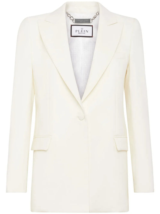 Skull Stud-Embellished Blazer
