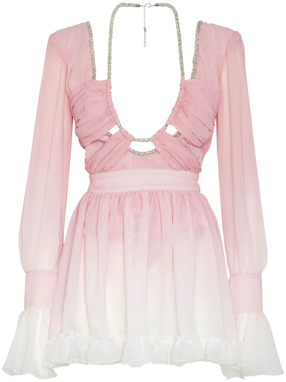 Ombré-Effect Mini Dress